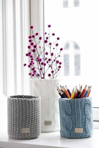 knitted furnishings handmade designs warm room decor