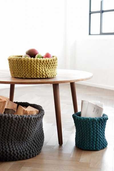 knitted furnishings handmade designs warm room decor