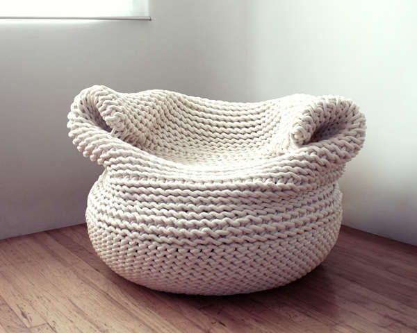 knitted furnishings handmade designs warm room decor