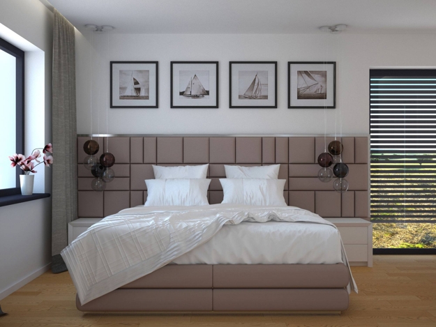 modern lights bedroom decorating ideas