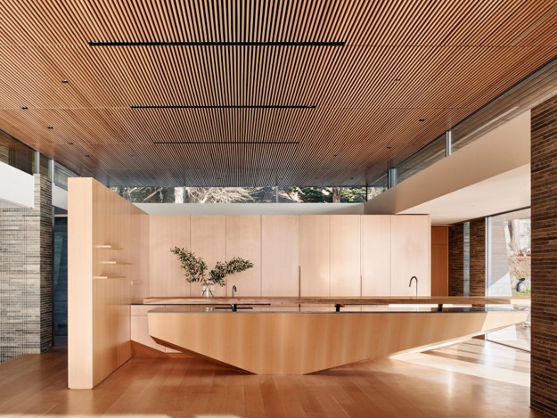 wooden interior design