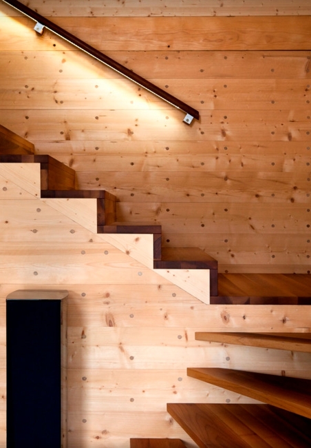 wooden staircase design