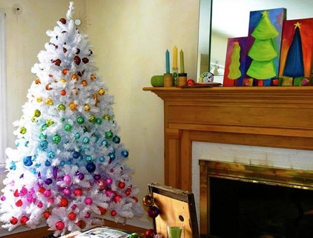 pink christmas colors home decorating ideas