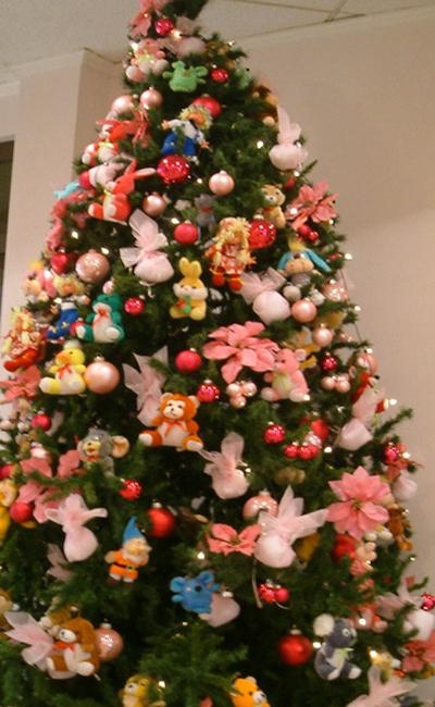 pink christmas colors home decorating ideas