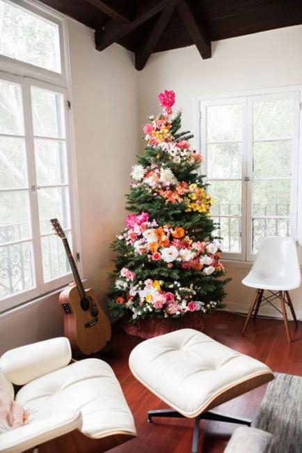 pink christmas colors home decorating ideas