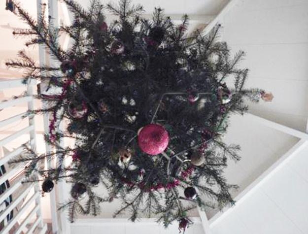 pink christmas colors home decorating ideas