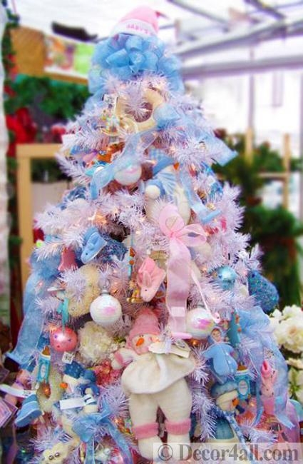 pink christmas colors home decorating ideas