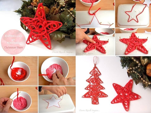 handmade christmas decorations recycling ideas
