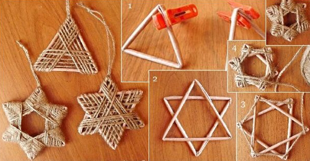 handmade christmas decorations recycling ideas