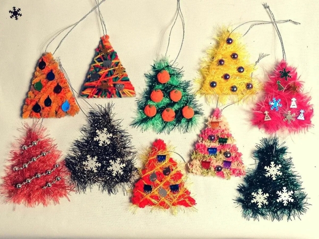 handmade christmas decorations recycling ideas