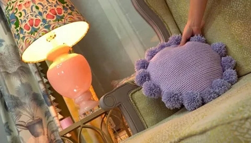 recycled crafts knitted pillow designs