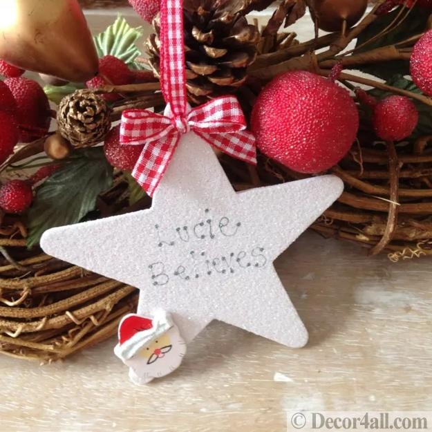 santa themed decor winter holidays