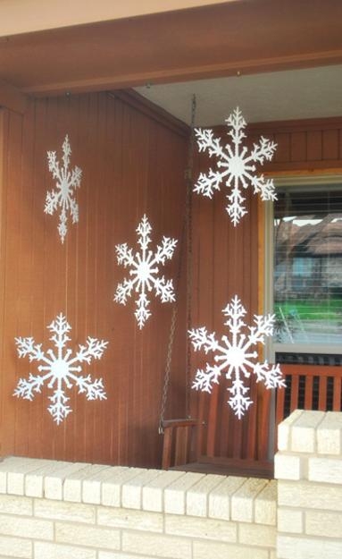 snowflake ornaments craft ideas