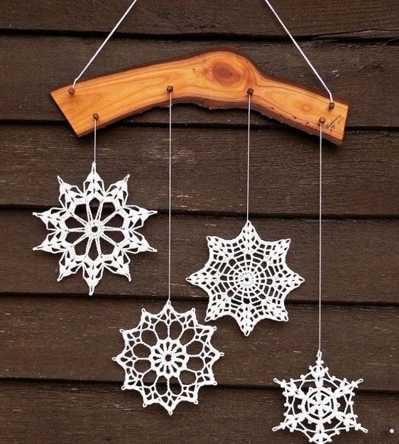 snowflake ornaments craft ideas
