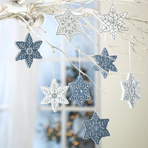 snowflake ornaments craft ideas