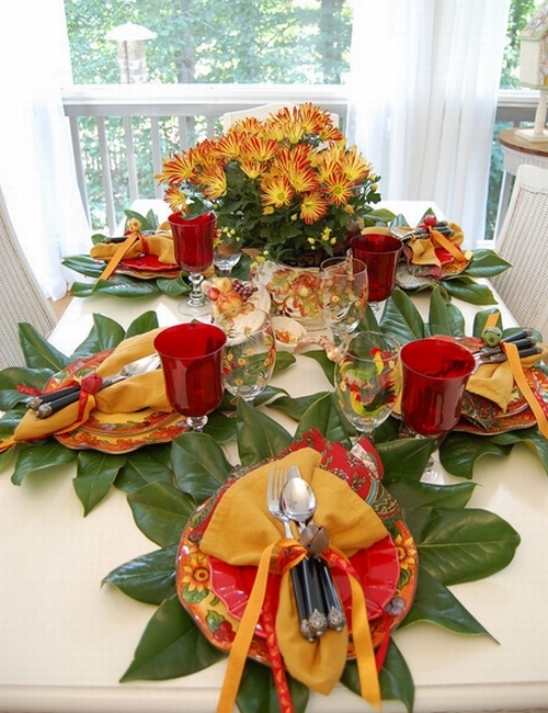dining table decoration good feng shui colors