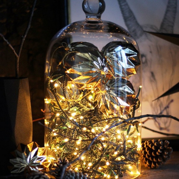 dining table decoration lights centerpiece