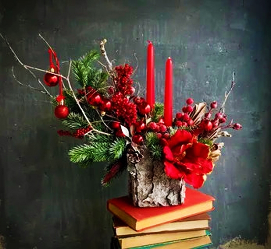 floral table centerpiece idea