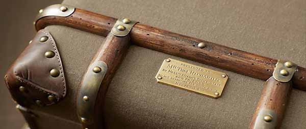 unique furniture retro style travelers trunks