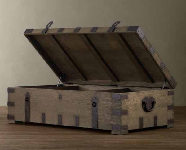 unique furniture retro style travelers trunks