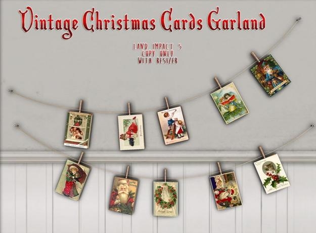 vintage christmas card displays wall decorating ideas