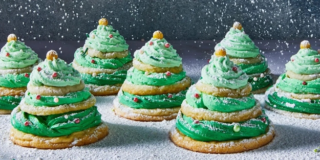 christmas tree cookies