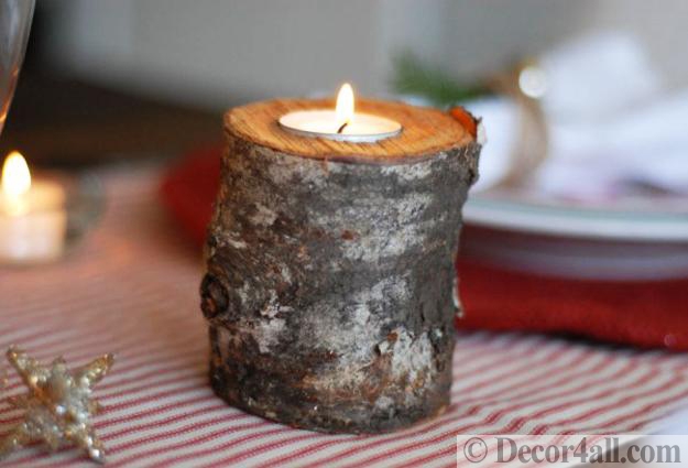 woodcraft winter holiday decorations