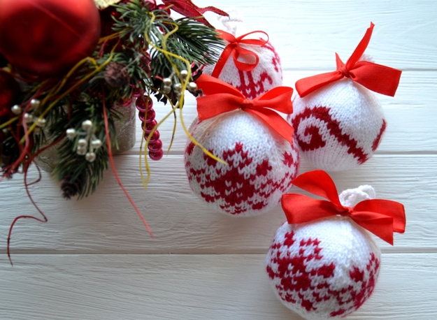 winter holiday craft idea handmade decorations