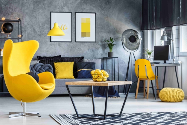 yellows home decorating ideas