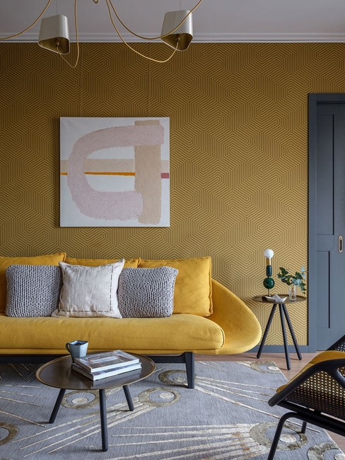 modern yellow pastels