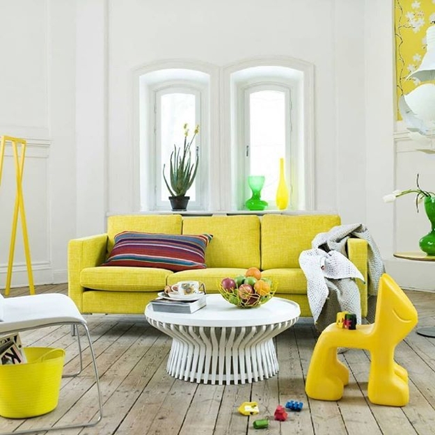 yellows home decorating ideas