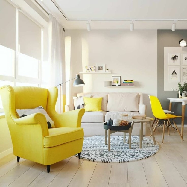 yellows home decorating ideas
