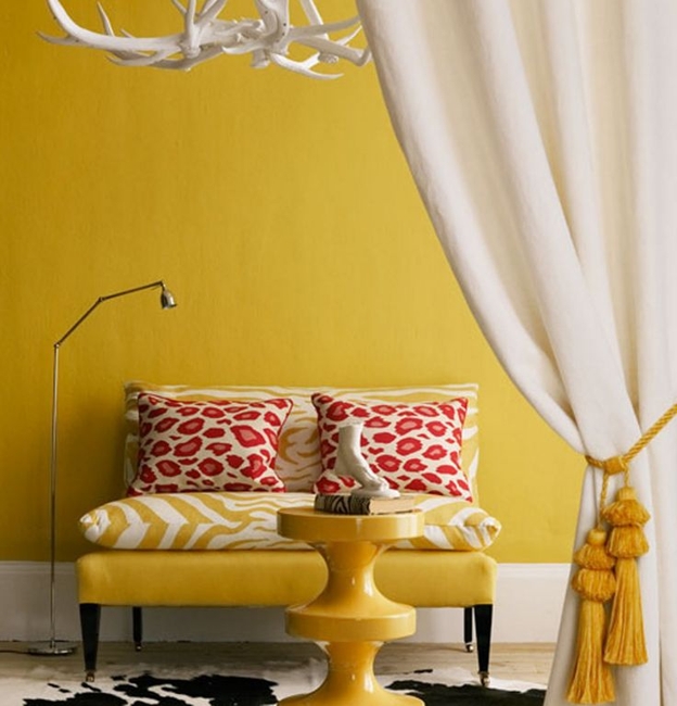 yellows home decorating ideas