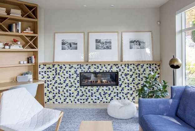 vibrant accents modern room decorating