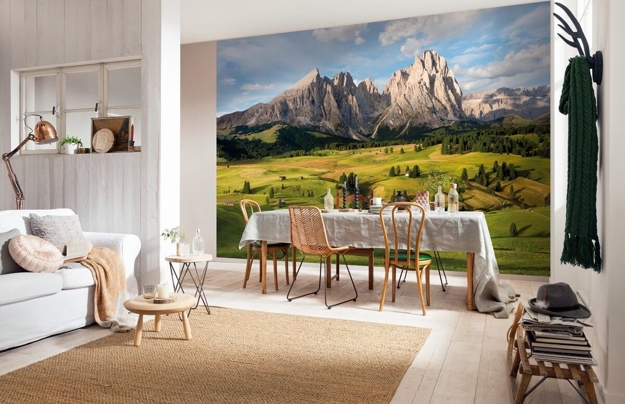 vibrant accents modern room decorating