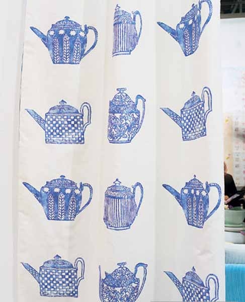 colorful home textiles prints interior decorating