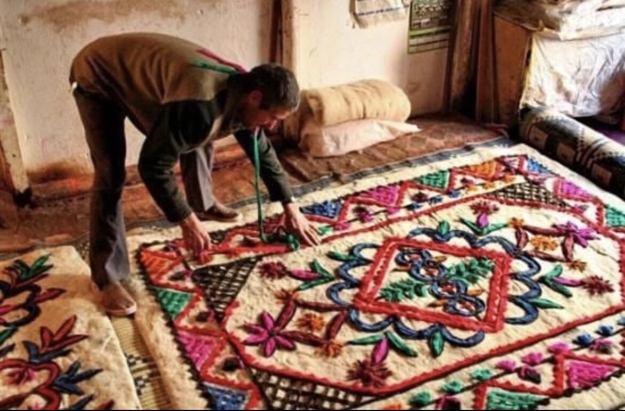ethnic floor rug