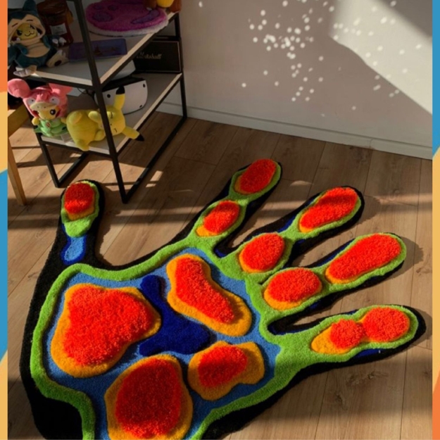 floor decoration modern rug