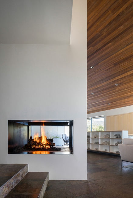 contemporary fireplace design
