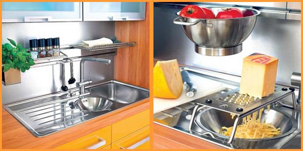 stainless steel sink
