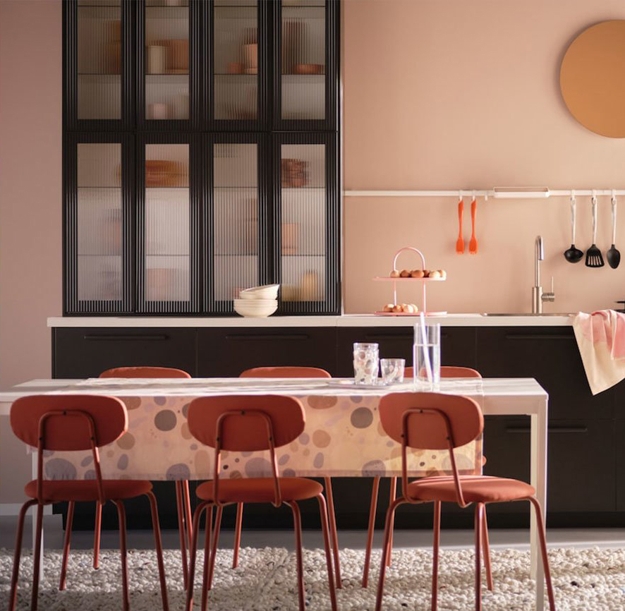 modern furniture decor accessories orange accents