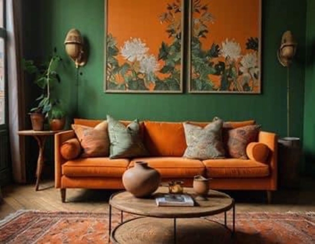 green wall paint color