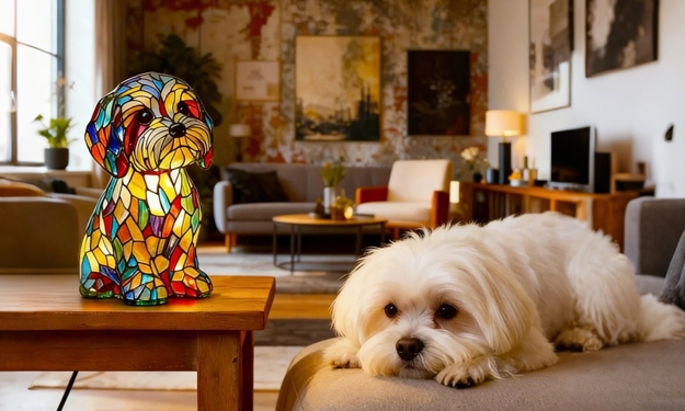 colorful lighting fixture