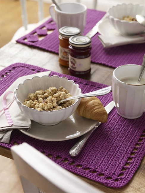 handmade table place mats