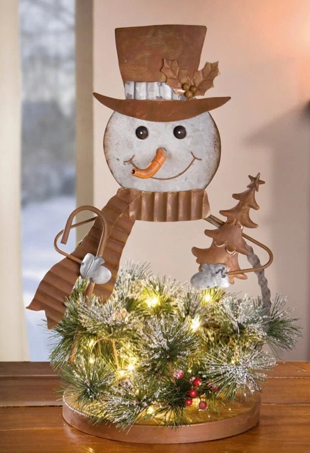 winter themed decorations original snowmen