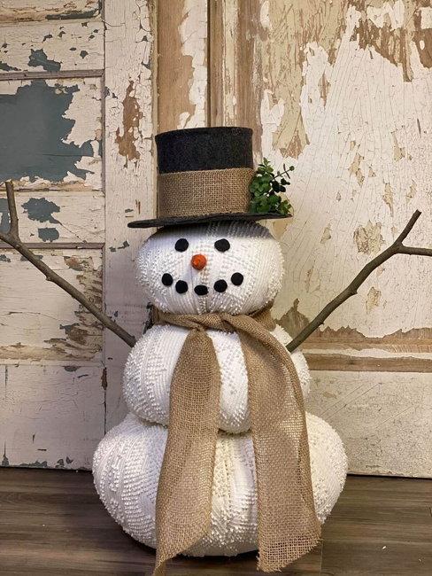 winter themed decorations original snowmen