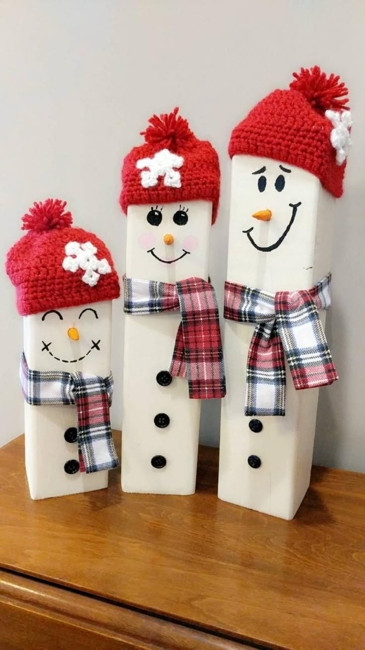 winter themed decorations original snowmen