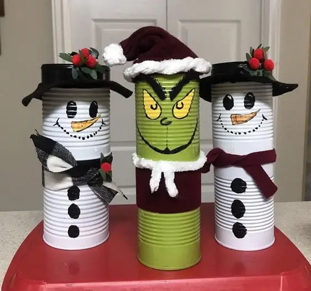 winter themed decorations original snowmen