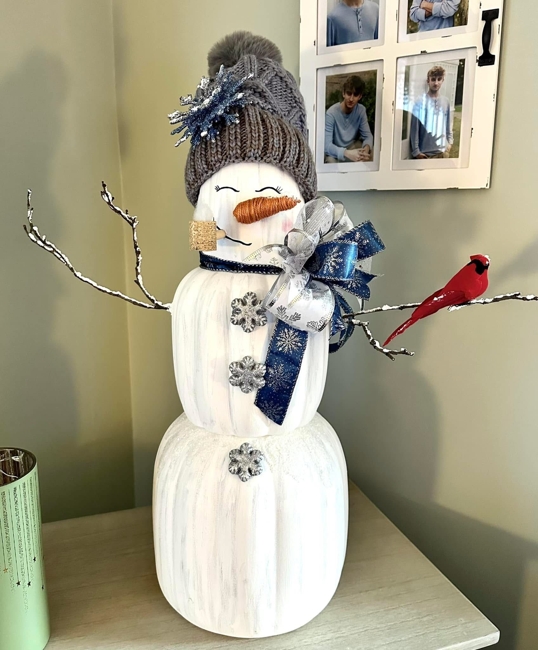 winter themed decorations original snowmen