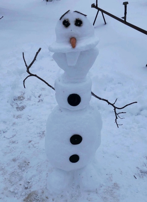 original snowman design
